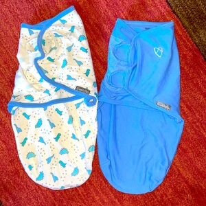 SwaddleMe Swaddle Wraps Bundle of 2 Small/Medium 0-3 Months